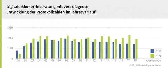 Protokollzahlen vers.diagnose